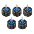 40 x 30mm Abrasive Flap Wheel with 6mm Shaft 60Grit - Pack of 5 FW4030605