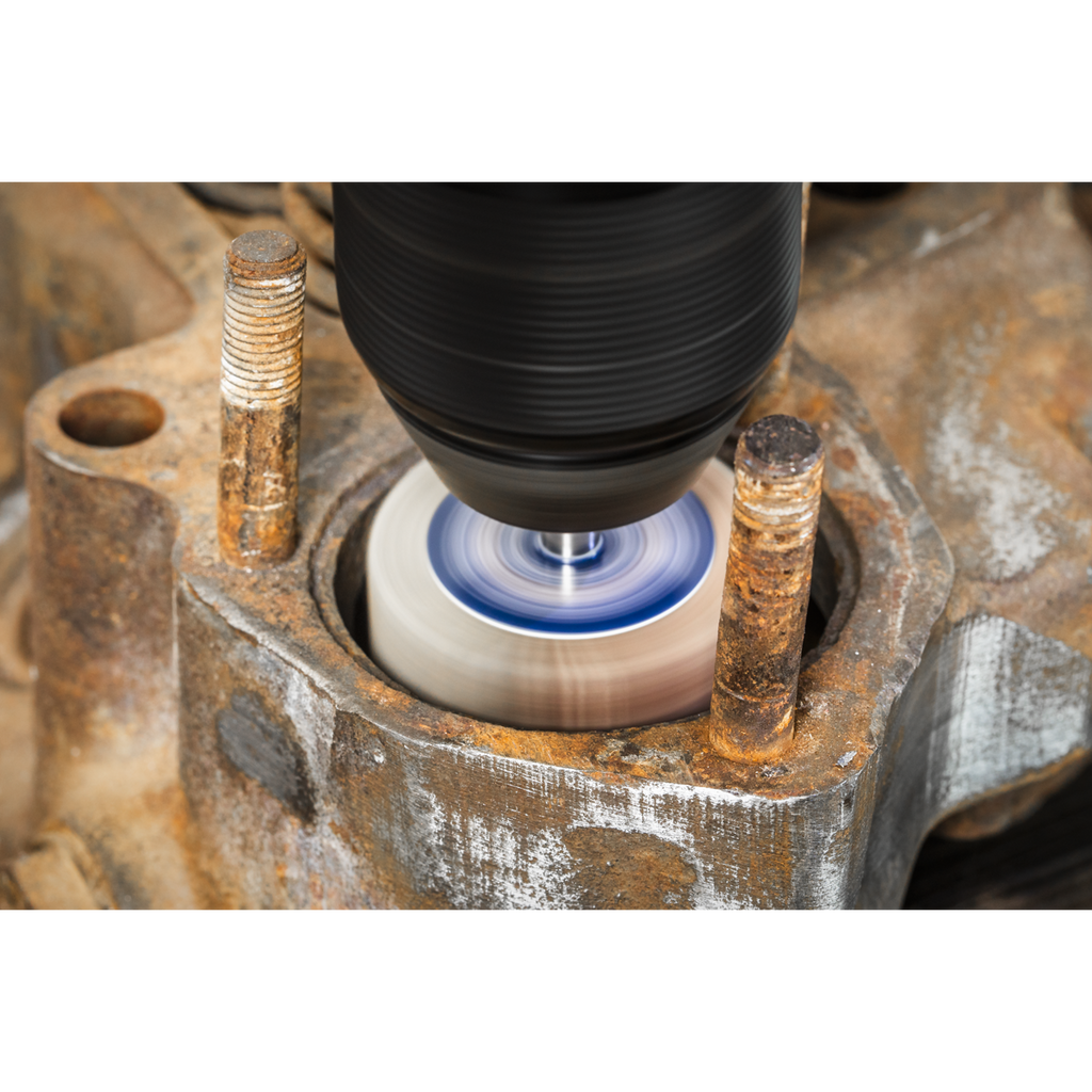 40 x 30mm Abrasive Flap Wheel with 6mm Shaft 80Grit - Pack of 5 FW4030805
