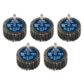50 x 25mm Abrasive Flap Wheel with 6mm Shaft 60Grit - Pack of 5 FW5025605