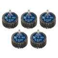 50 x 25mm Abrasive Flap Wheel with 6mm Shaft 80Grit - Pack of 5 FW5025805