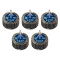 60 x 30mm Abrasive Flap Wheel with 6mm Shaft 40Grit - Pack of 5 FW6030405