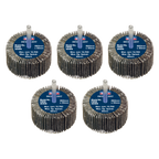 60 x 30mm Abrasive Flap Wheel with 6mm Shaft 40Grit - Pack of 5 FW6030405