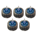 60 x 30mm Abrasive Flap Wheel with 6mm Shaft 60Grit - Pack of 5 FW6030605