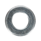 Zinc Plated Form A Flat Washer M10 x 21mm, DIN 125 - Pack of 100 FWA1021