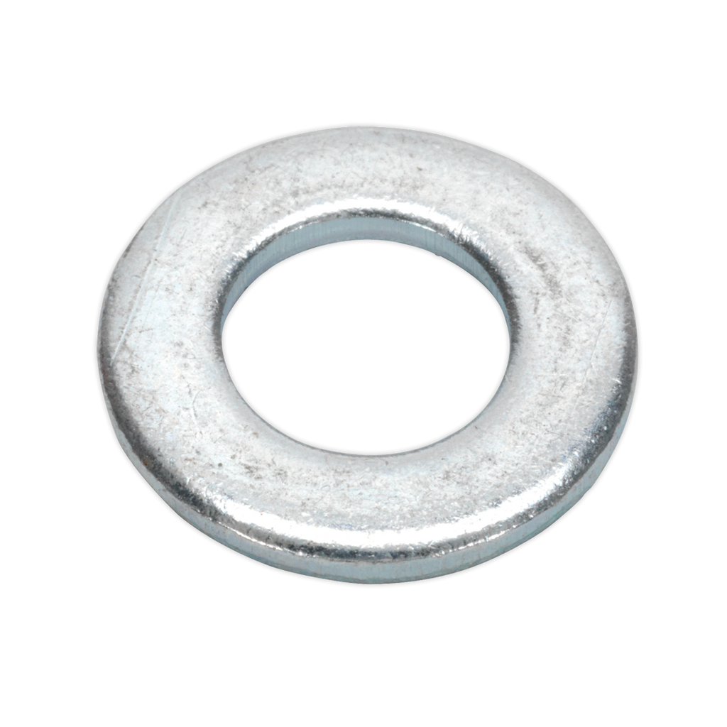 Zinc Plated Form A Flat Washer M10 x 21mm, DIN 125 - Pack of 100 FWA1021