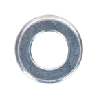 Zinc Plated Form A Flat Washer M4 x 9mm, DIN 125 - Pack of 100 FWA49