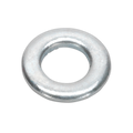 Zinc Plated Form A Flat Washer M5 x 10mm, DIN 125 - Pack of 100 FWA510