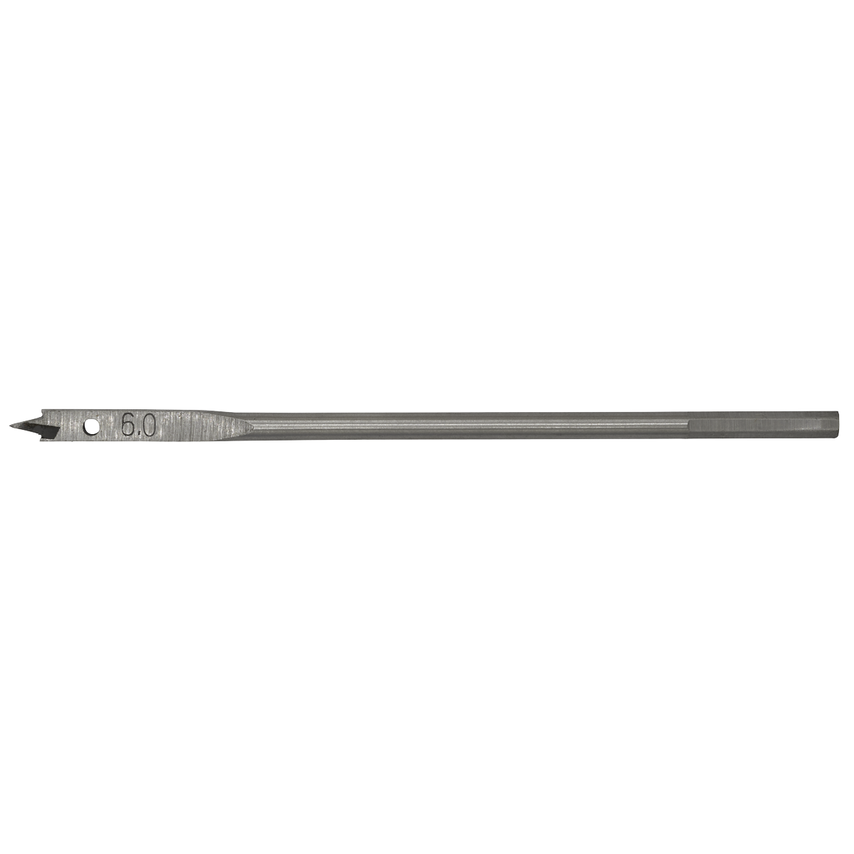 Flat Wood Drill Bit 6mm x 152mm FWB60