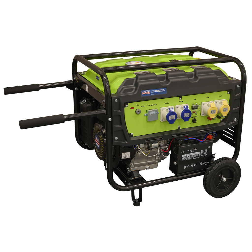 5500W Generator 13hp 4-Stroke Engine 110/230V G5501