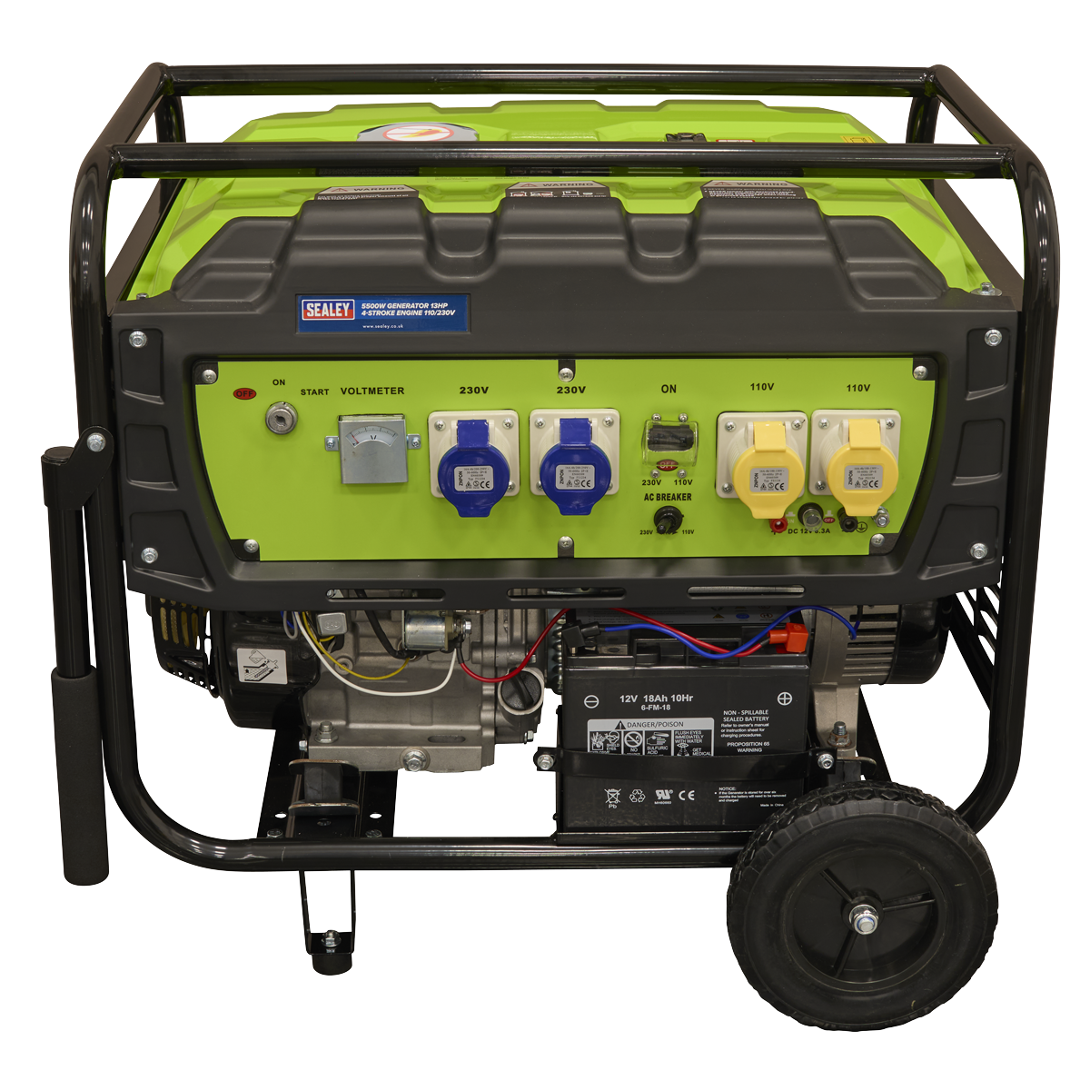 5500W Generator 13hp 4-Stroke Engine 110/230V G5501
