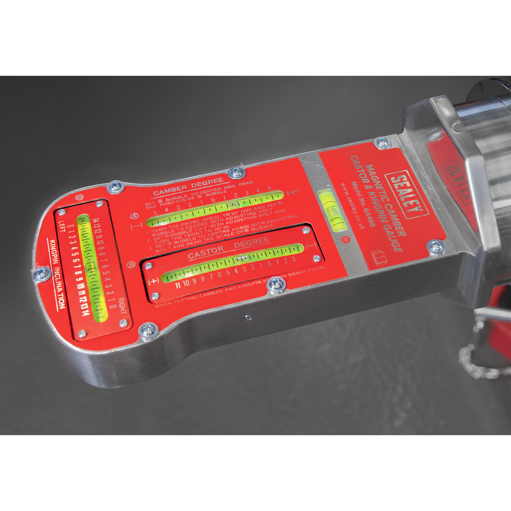 Magnetic Camber Castor & Kingpin Gauge GA450