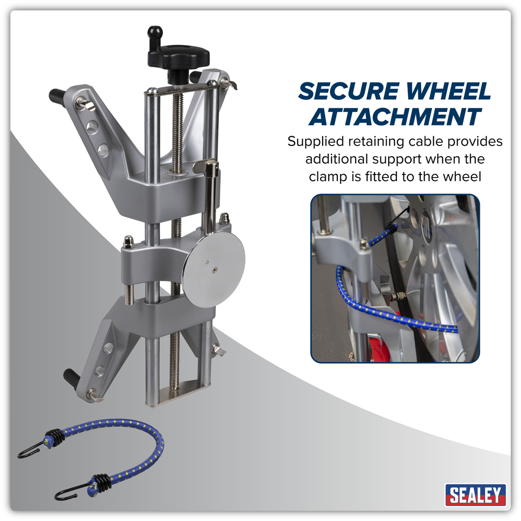 Wheel Alignment Clamp for Magnetic Camber Castor & Kingpin Gauges GA470