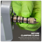 Wheel Alignment Clamp for Magnetic Camber Castor & Kingpin Gauges GA470
