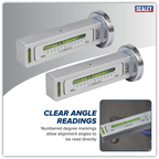 Magnetic Camber/Castor Gauge 2pc GA47