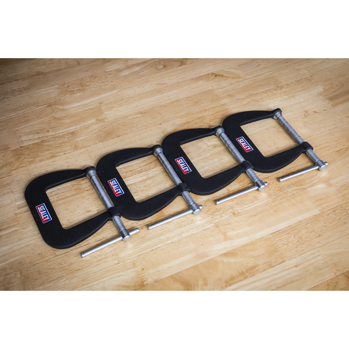 Junior C-Clamp Set 64 x 64mm 4pc GCC01