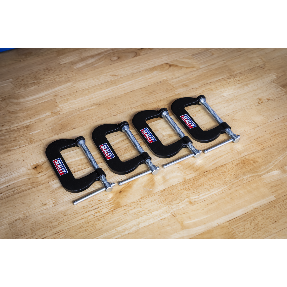 Junior C-Clamp Set 51 x 32mm 4pc GCC06