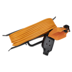 15m Weatherproof Extension Lead with H-Frame 1 x 230V GCR15H