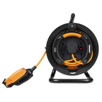 25m Weatherproof In-Line Socket with Thermal Cutout & 3m Additional Plug Cable GCR25