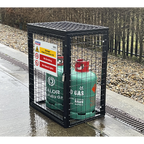 Gas Cylinder Safety Cage - 2 x 19kg GCSC219