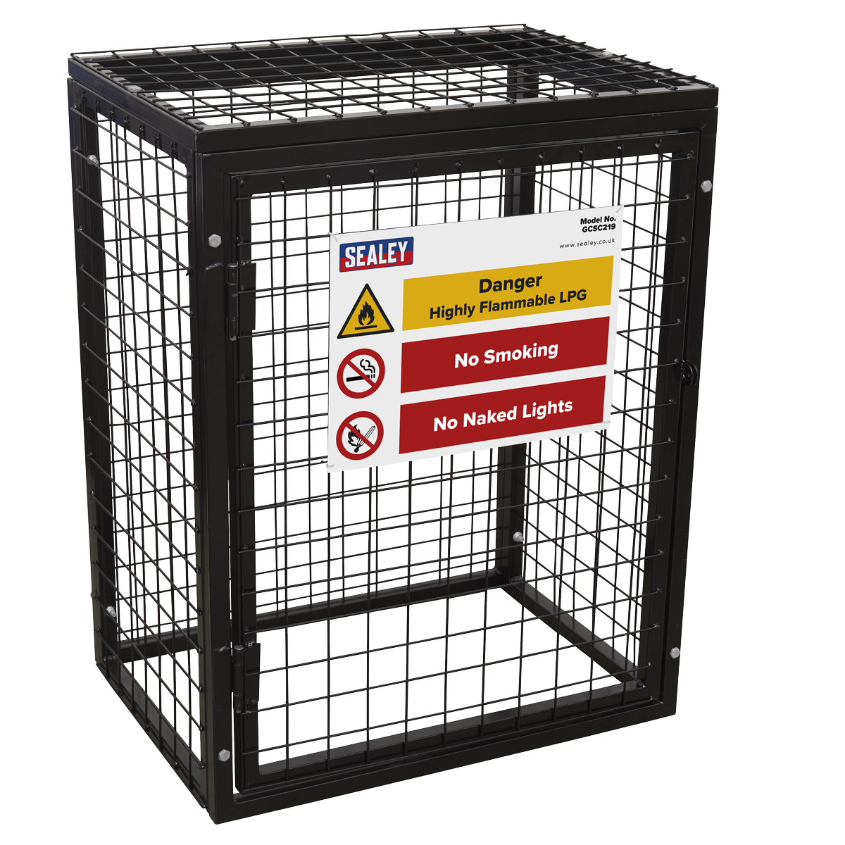Gas Cylinder Safety Cage - 2 x 19kg GCSC219