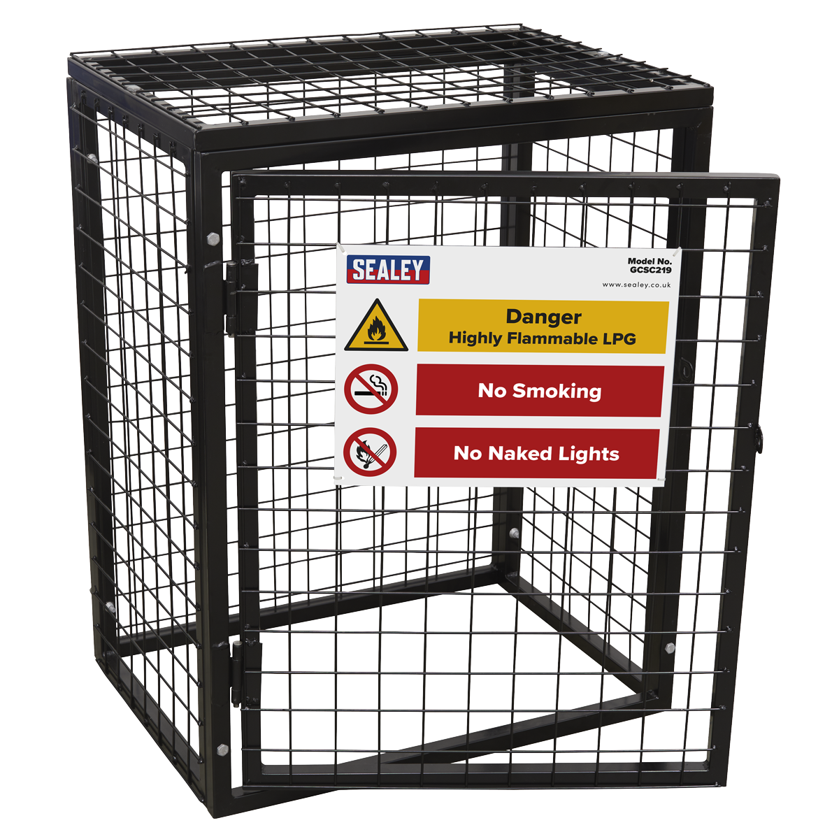 Gas Cylinder Safety Cage - 2 x 19kg GCSC219