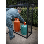 Gas Cylinder Safety Cage - 2 x 47kg GCSC247