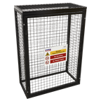 Gas Cylinder Safety Cage - 2 x 47kg GCSC247