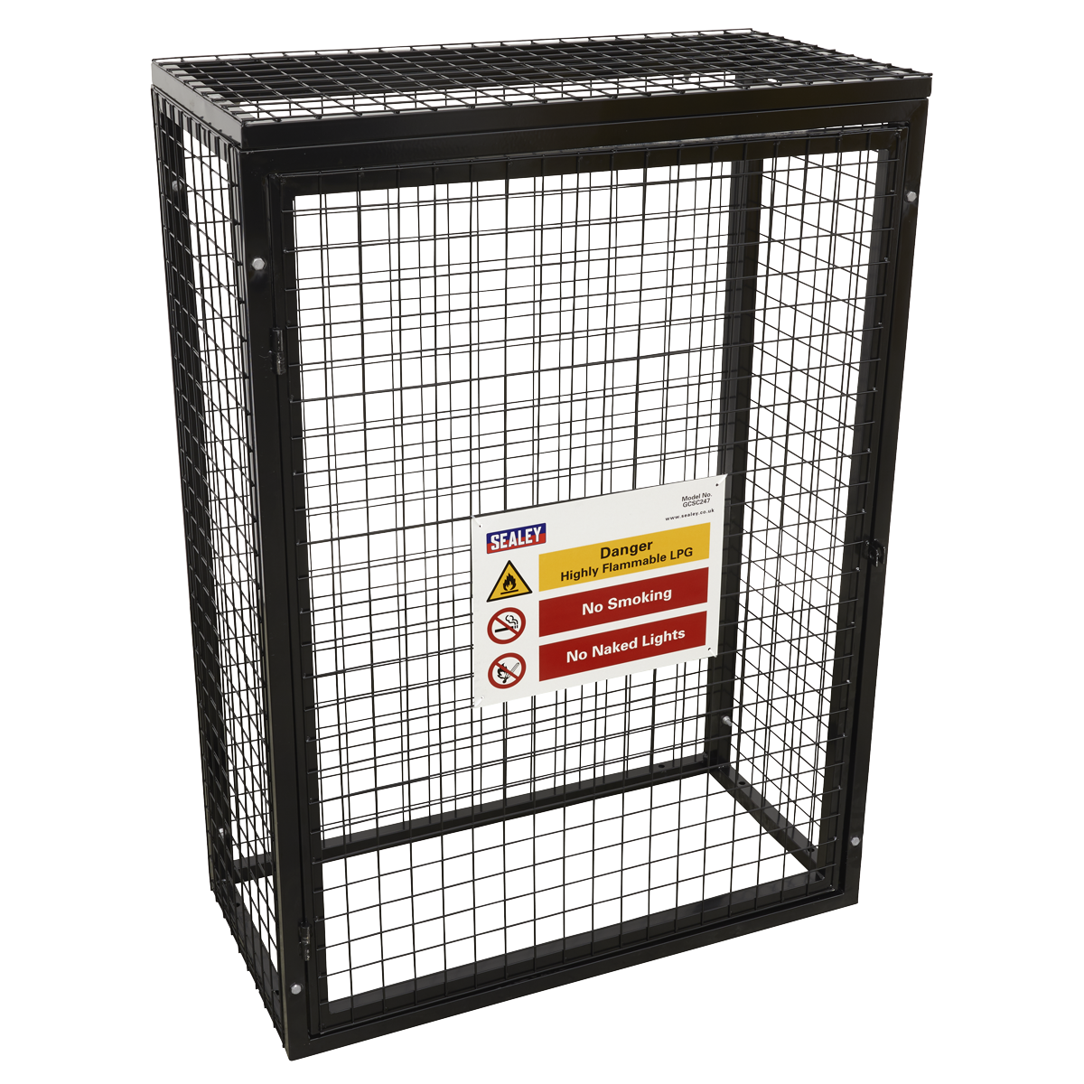 Gas Cylinder Safety Cage - 2 x 47kg GCSC247