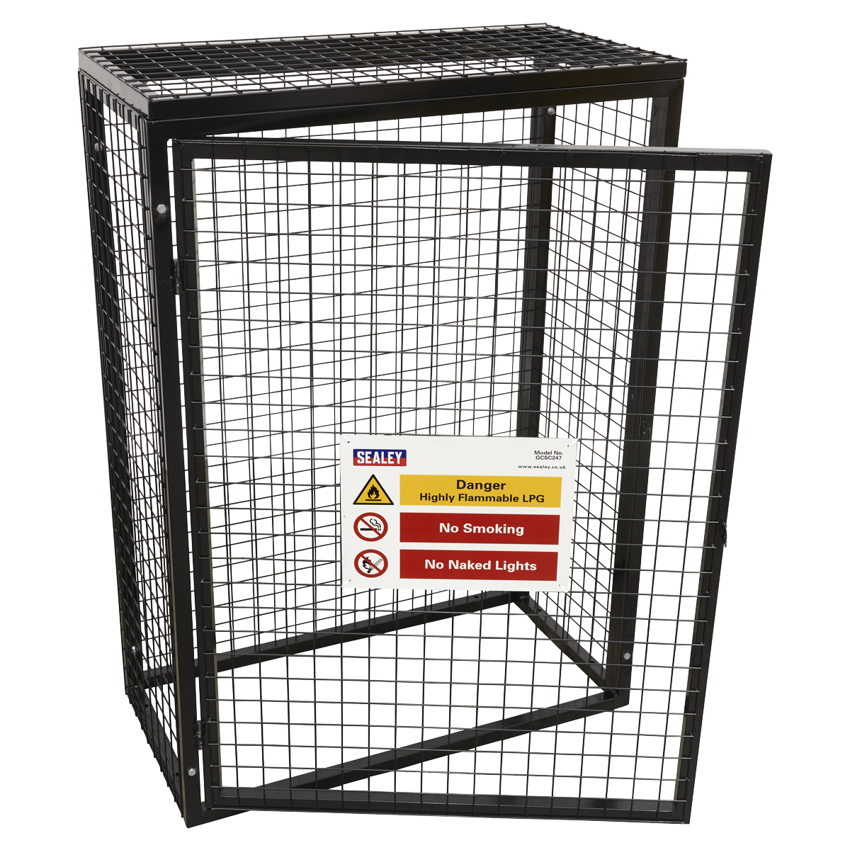 Gas Cylinder Safety Cage - 2 x 47kg GCSC247