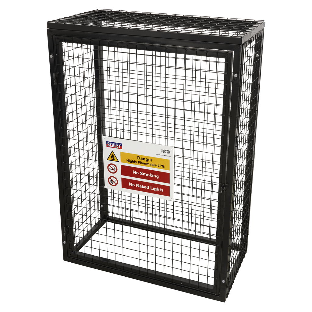 Gas Cylinder Safety Cage - 2 x 47kg GCSC247