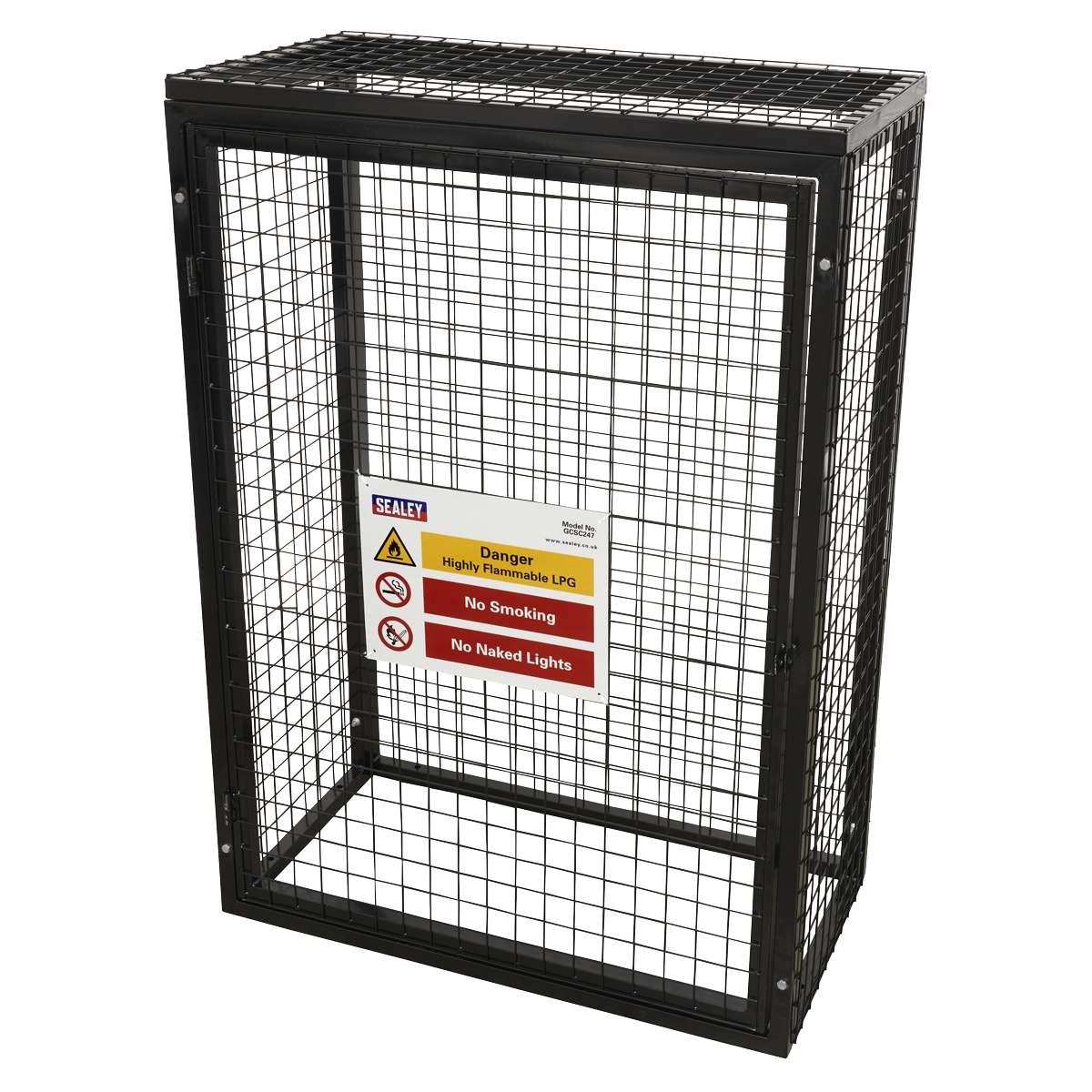 Gas Cylinder Safety Cage - 2 x 47kg GCSC247