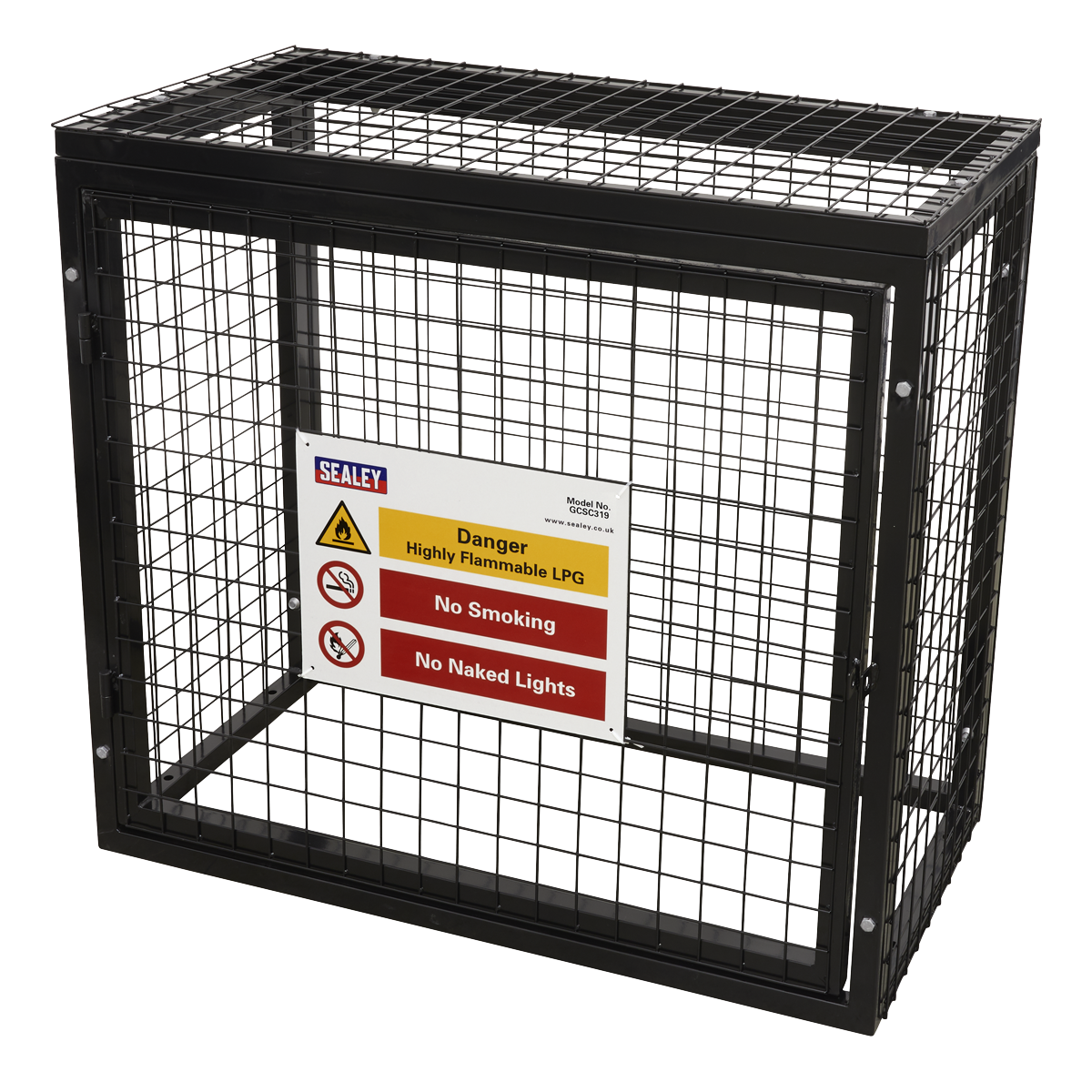 Gas Cylinder Safety Cage - 3 x 19kg GCSC319