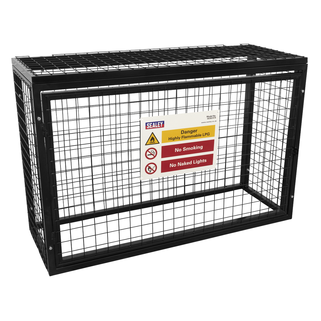 Gas Cylinder Safety Cage - 4 x 19kg GCSC419