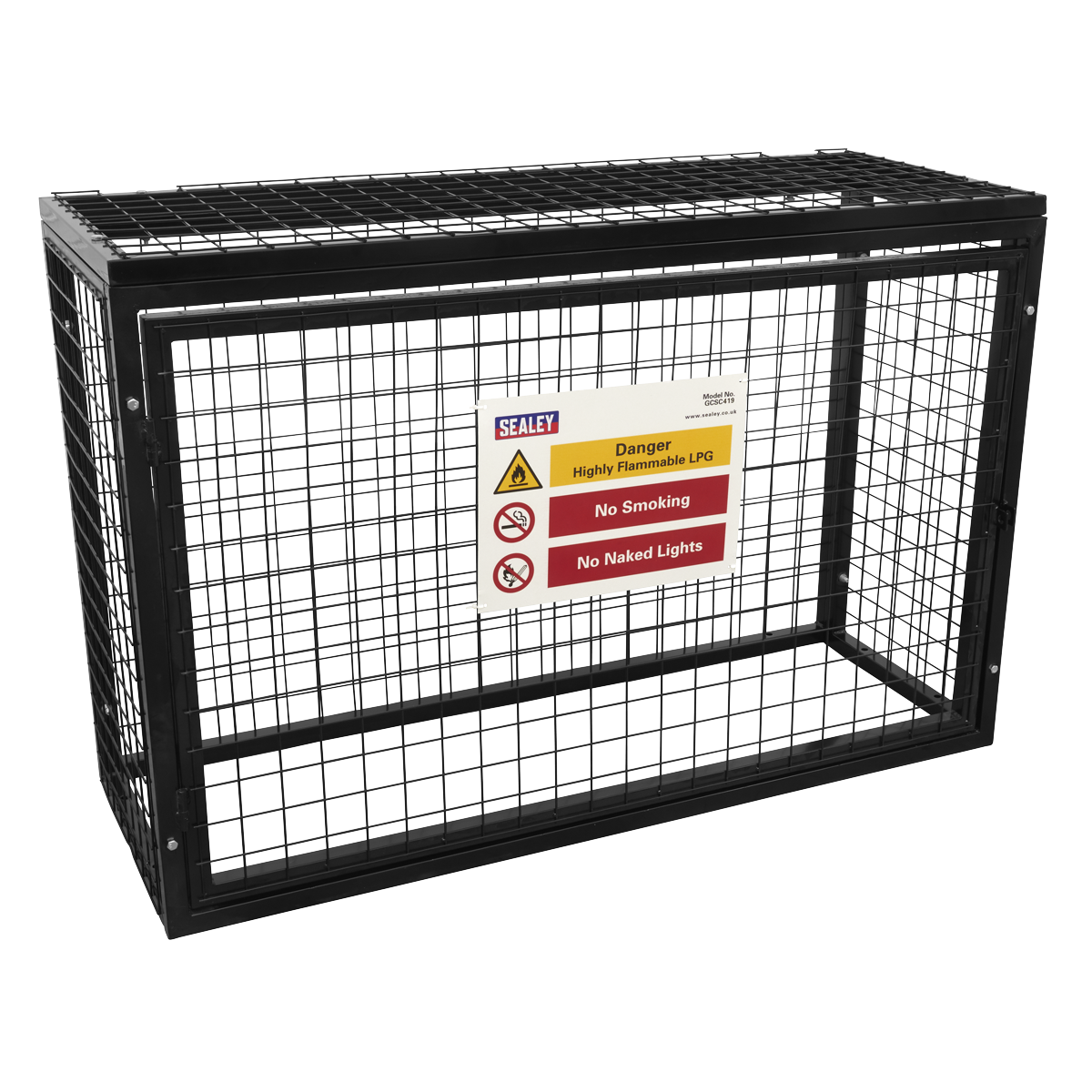 Gas Cylinder Safety Cage - 4 x 19kg GCSC419