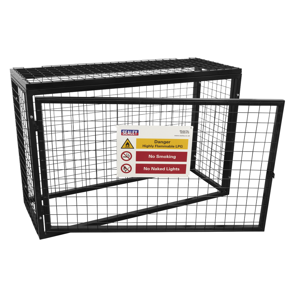Gas Cylinder Safety Cage - 4 x 19kg GCSC419