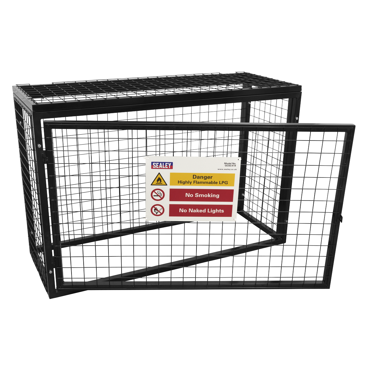 Gas Cylinder Safety Cage - 4 x 19kg GCSC419