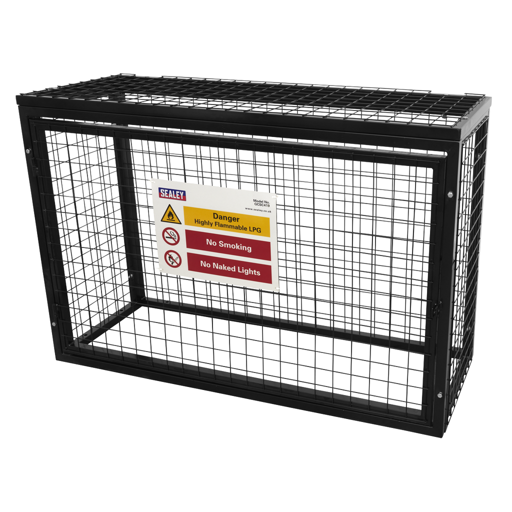 Gas Cylinder Safety Cage - 4 x 19kg GCSC419
