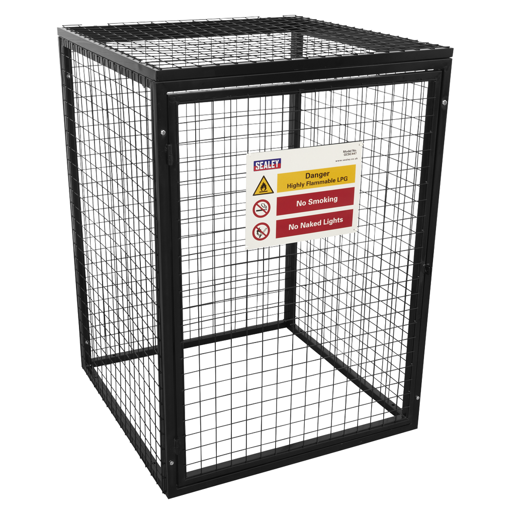 Gas Cylinder Safety Cage - 4 x 47kg GCSC447