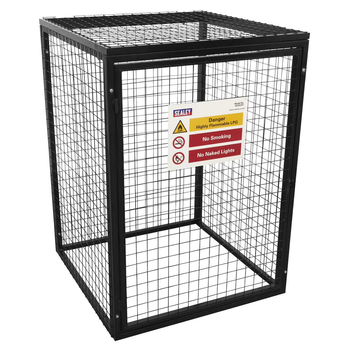 Gas Cylinder Safety Cage - 4 x 47kg GCSC447