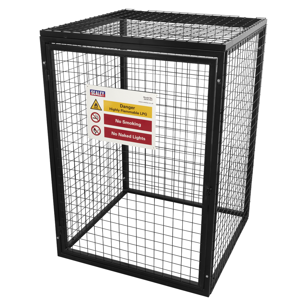 Gas Cylinder Safety Cage - 4 x 47kg GCSC447