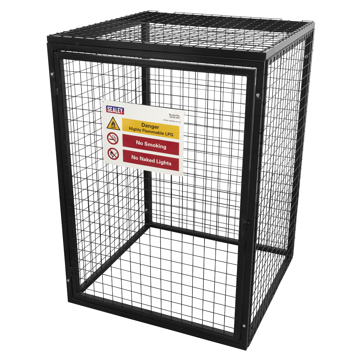 Gas Cylinder Safety Cage - 4 x 47kg GCSC447