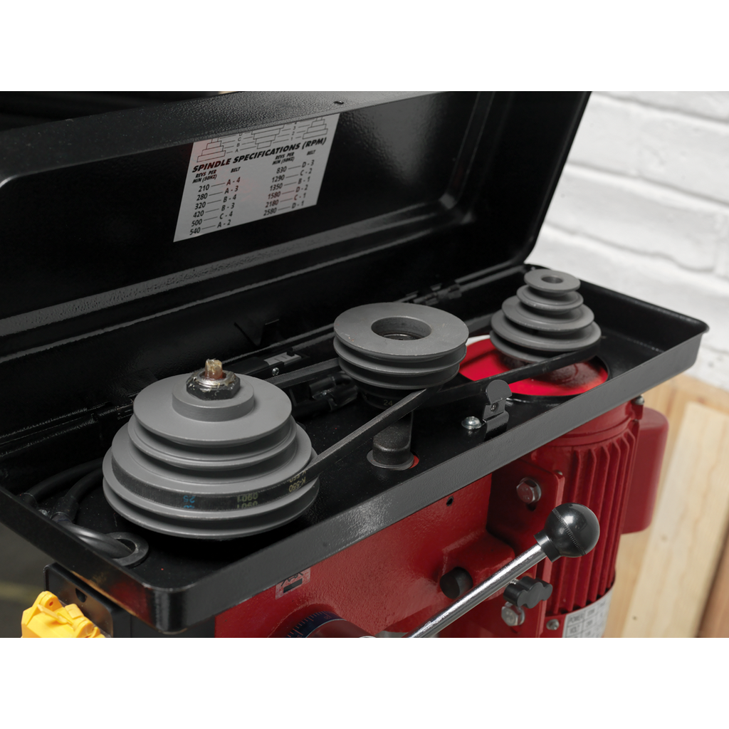 Floor Standing Pillar Drill 12-Speed 370W/230V GDM140F