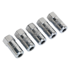 4-Jaw Heavy-Duty Hydraulic Connector 1/8"BSP - Pack of 5 GGE5