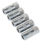 4-Jaw Heavy-Duty Hydraulic Connector 1/8"BSP - Pack of 5 GGE5