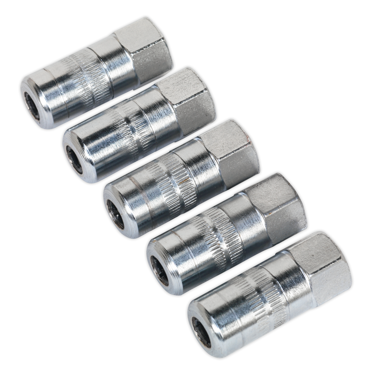 4-Jaw Heavy-Duty Hydraulic Connector 1/8"BSP - Pack of 5 GGE5