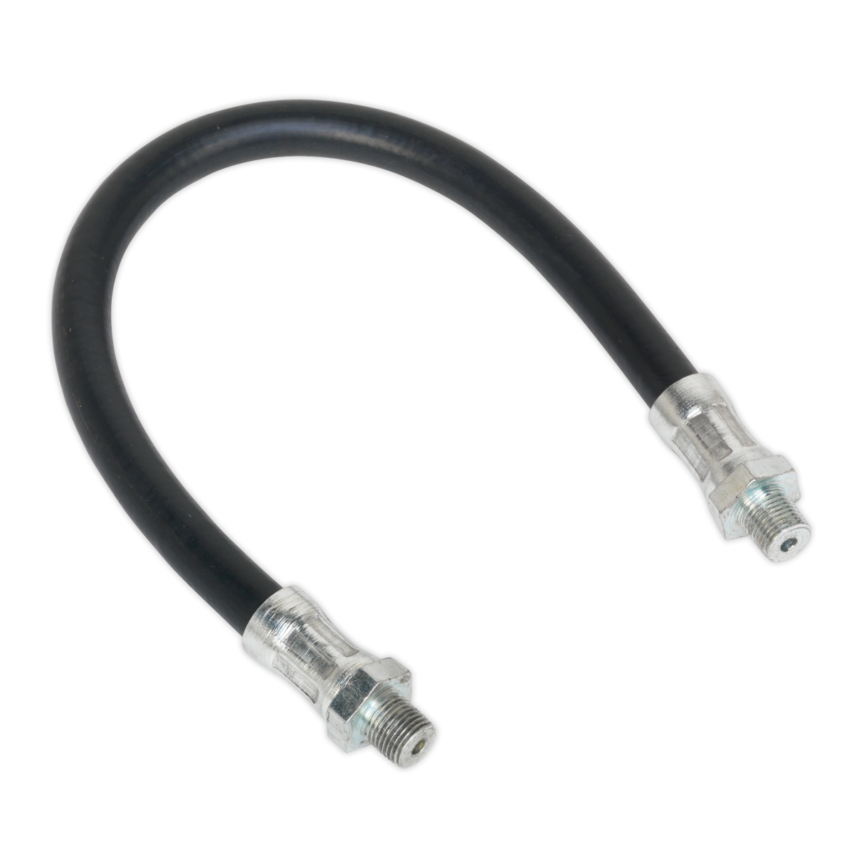 Flexible Rubber Grease Gun Delivery Hose 300mm 1/8"BSP GGH300