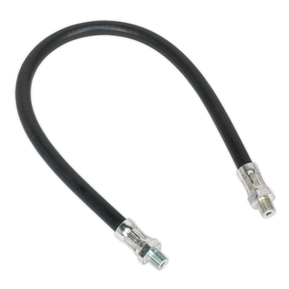 Flexible Rubber Grease Gun Delivery Hose 450mm 1/8"BSP GGH450