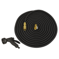 15m Premium Expandable Garden Hose - Black GH15E