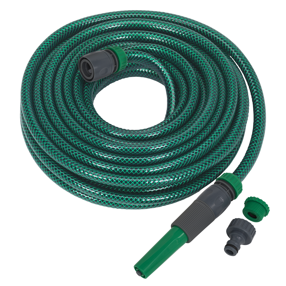15m Water Hose with Fittings GH15R/12