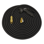 30m Premium Expandable Garden Hose Ø17mm - Black GH30E
